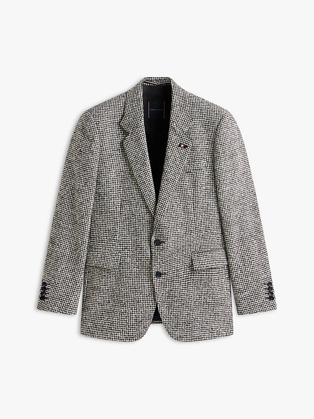 HoundstooWool Blend Regular Fit Blazer