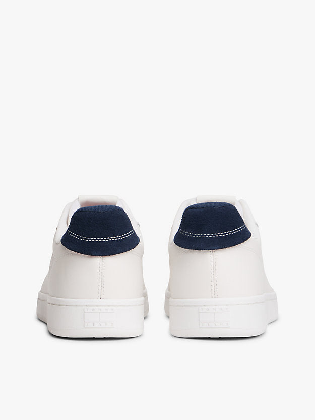Leather Archive Court Trainers