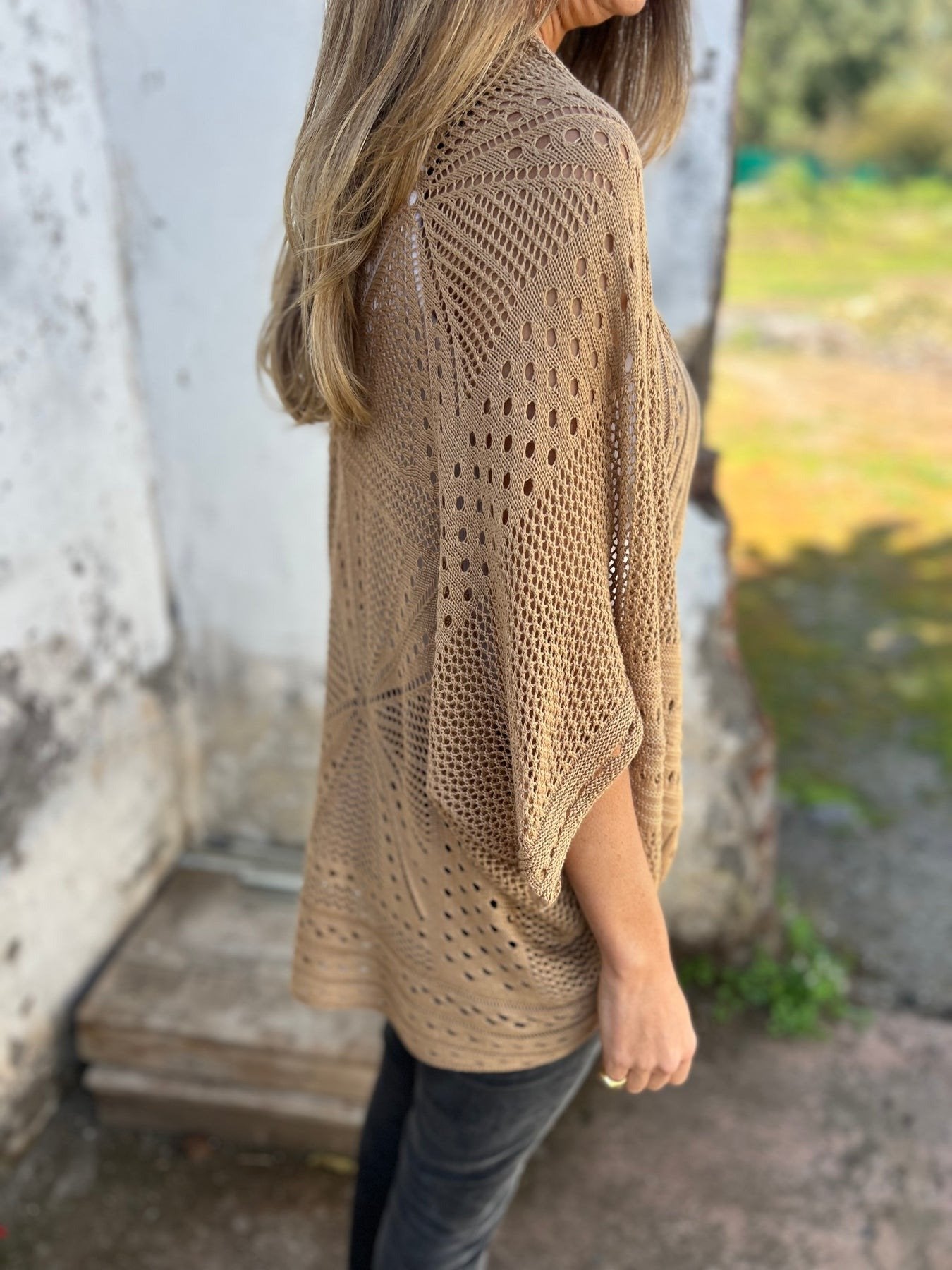 LIQUIDATION🔥Gilet femme creux demi-manches
