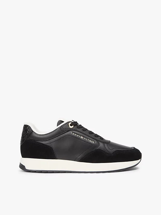 Embossed Monogram Leather Trainers