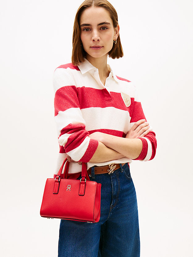 Monogram Crossbody Tote Bag