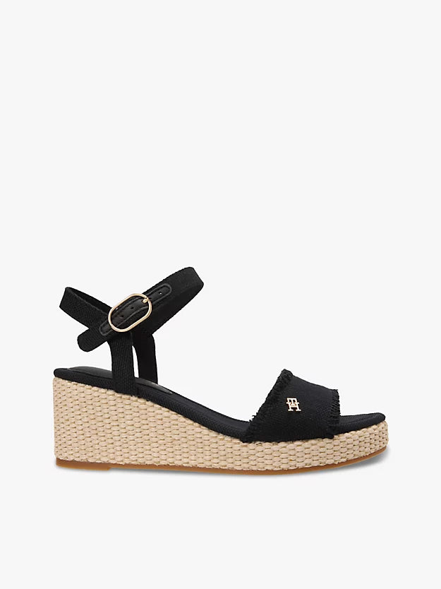 Monogram Woven Wedge Espadrilles