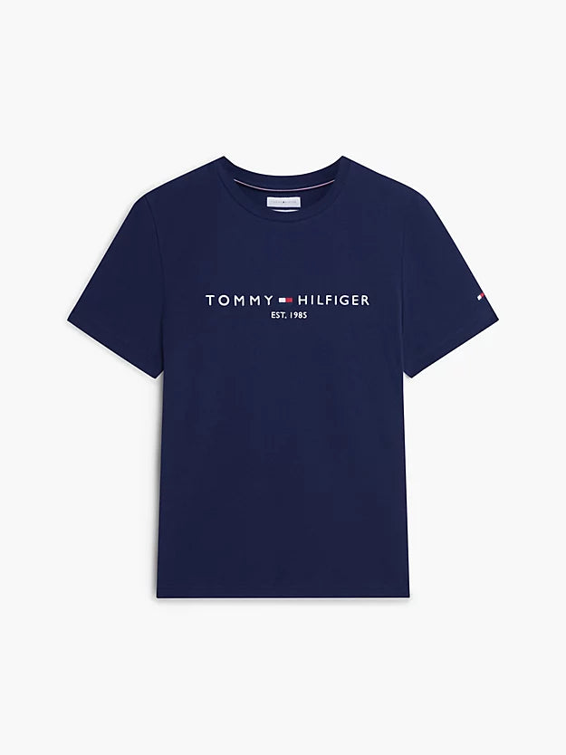 Logo Embroidery Slim Jersey T-Shirt