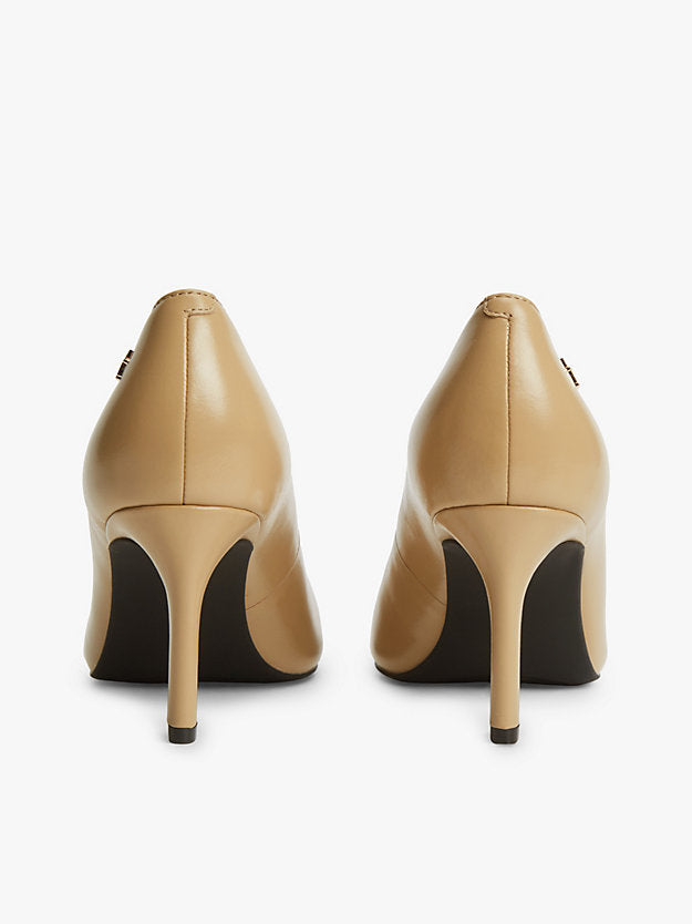 Monogram Leather High Heels