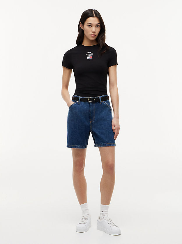 1 Team Logo Fitted T-Shirt