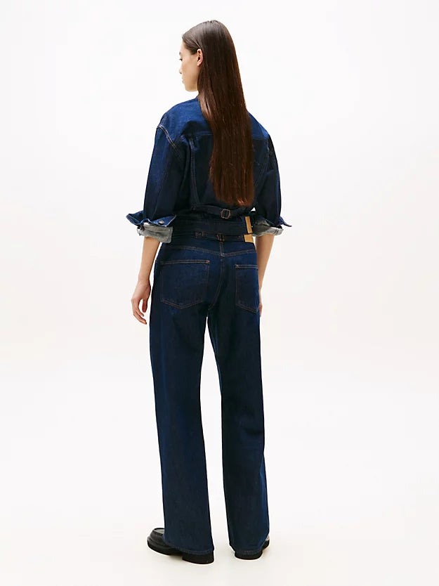 Mia Selvedge Relaxed Straight Leg Jeans