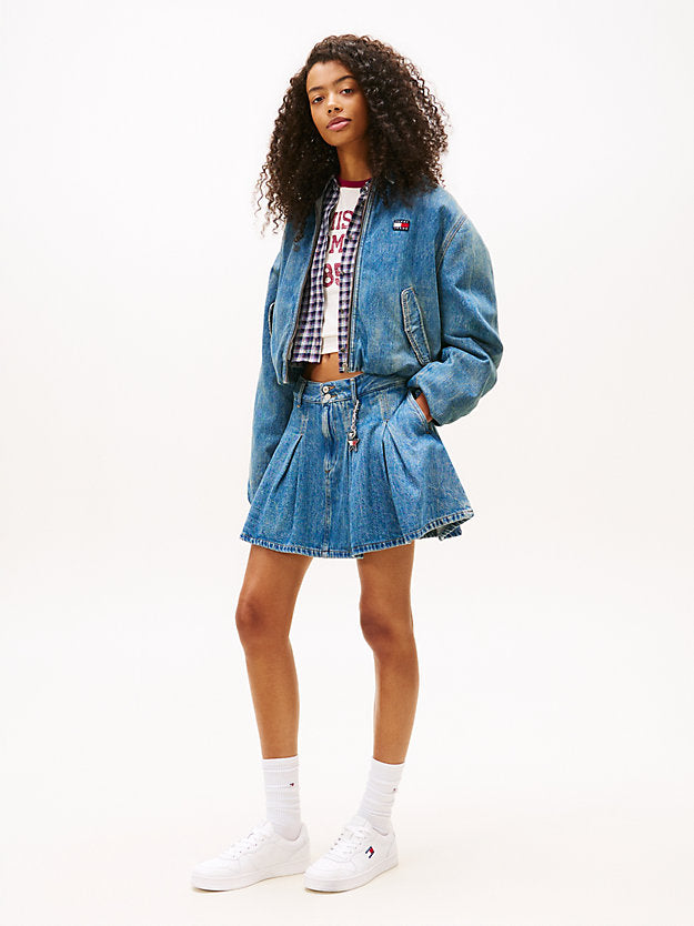 The Greenwich Leather Contrast Heel Trainers