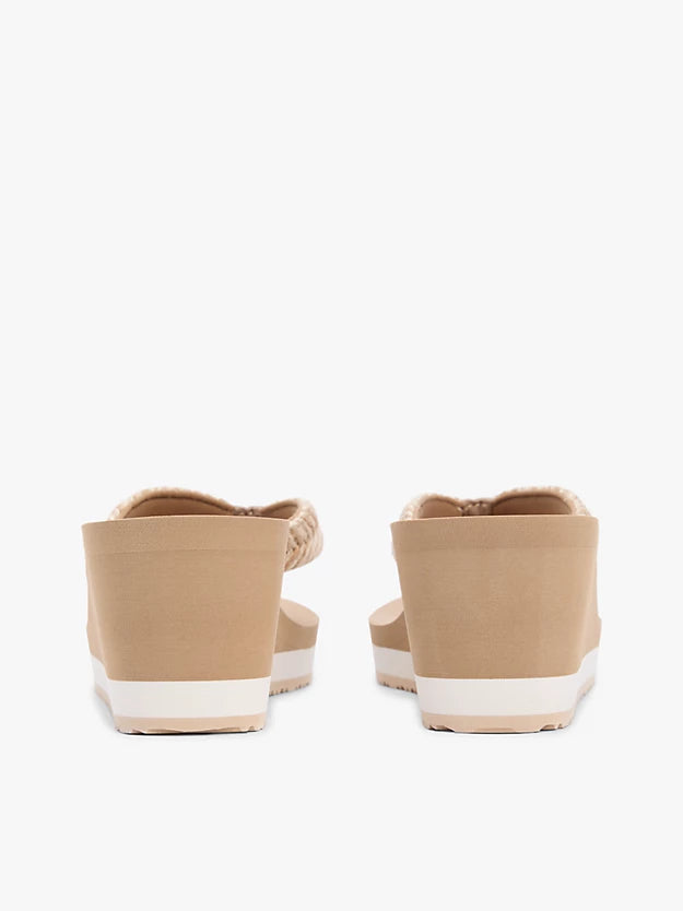 Rope Strap Wedge Flip-Flops