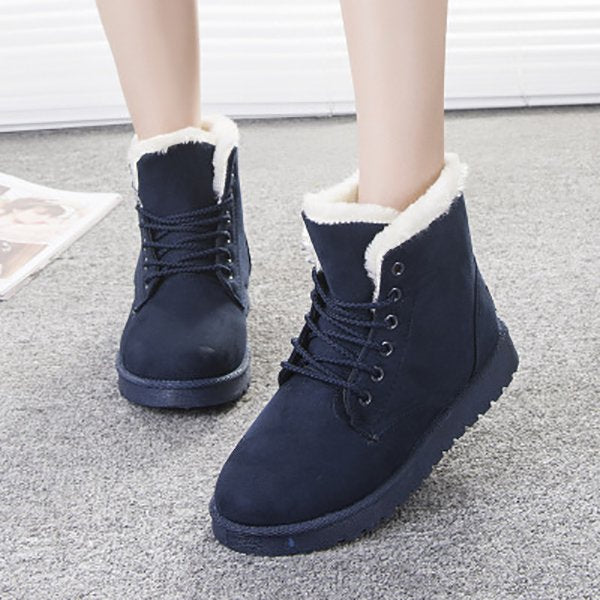 Bottes de neige douillettes pour femme