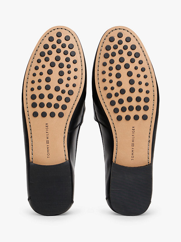 Leather Monogram Horsebit Chain Loafers