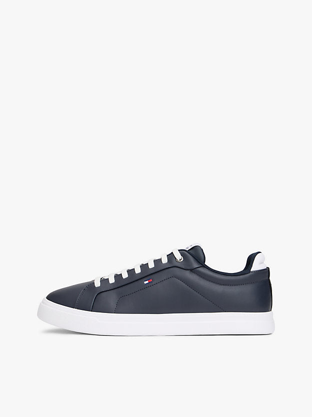 Leather Court Trainers
