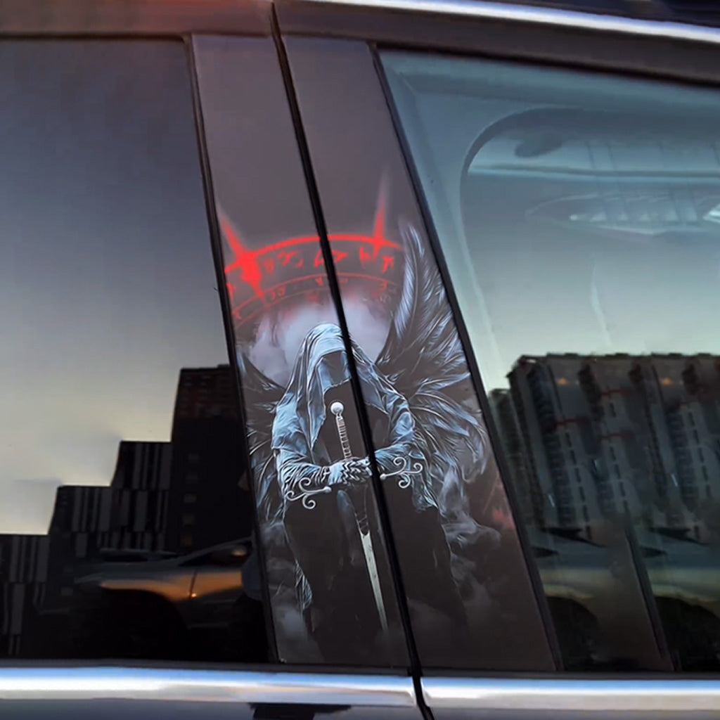 Autocollants de porte de voiture personnalisés