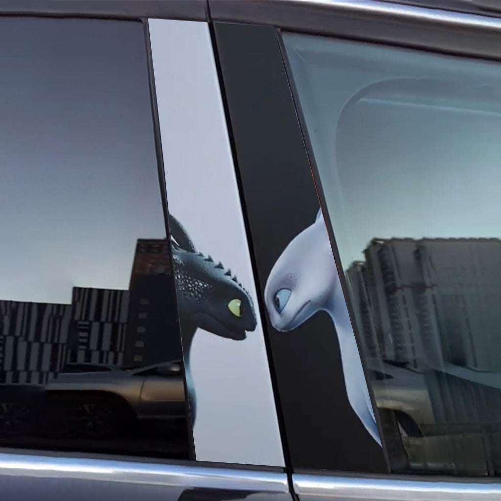Autocollants de voiture animaux