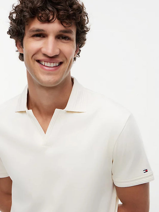 Regular Fit Interlock Knit Polo Shirt