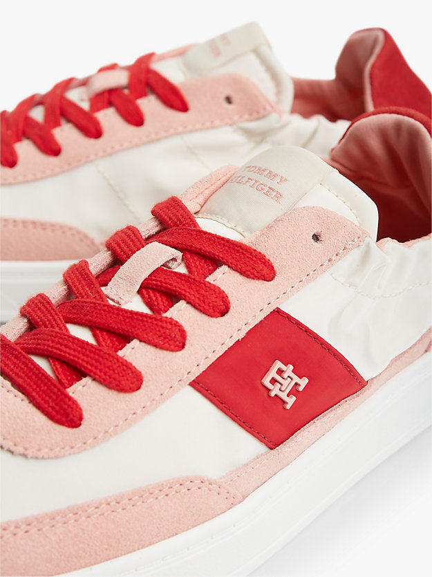 Suede Scrunch Back Trainers
