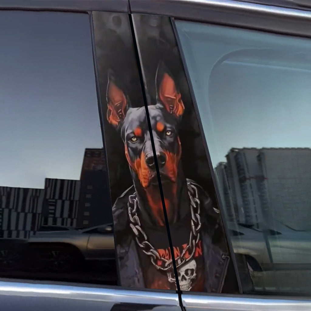 Hund Auto Tür Aufkleber