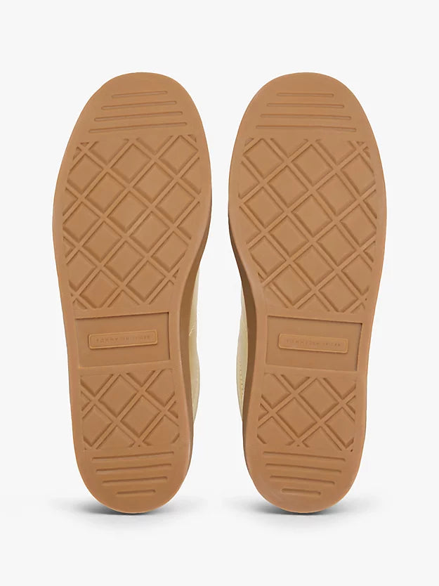 Monogram Metallic Leather Trainers