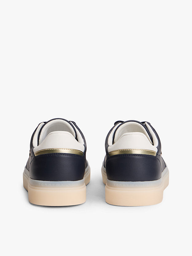 Monogram Leather Trainers