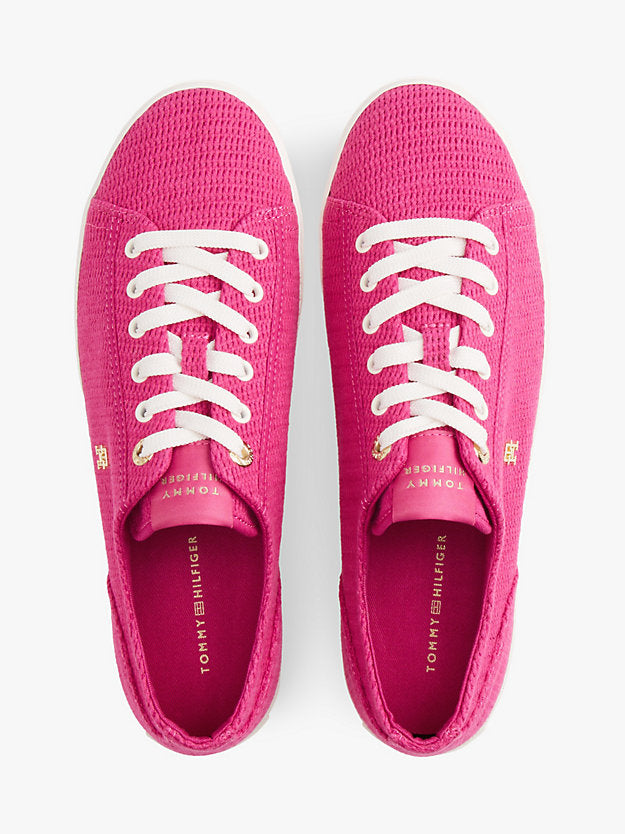 Monogram Textured Trainers