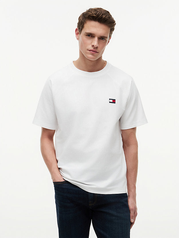 Flag Raglan Sleeve Relaxed Jersey T-Shirt