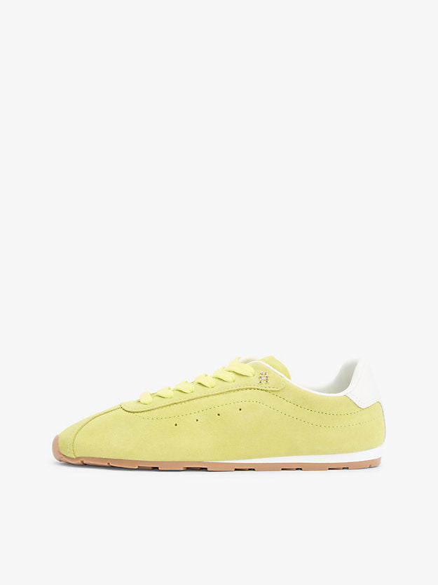 Suede Monogram Low Profile Trainers