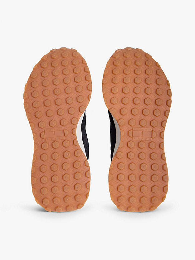 Suede Cleat Mixed Texture Trainers