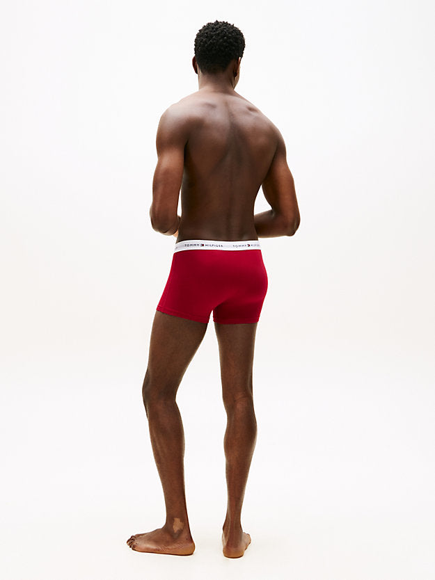 3-Pack Signature Repeat Logo Waistband Trunks
