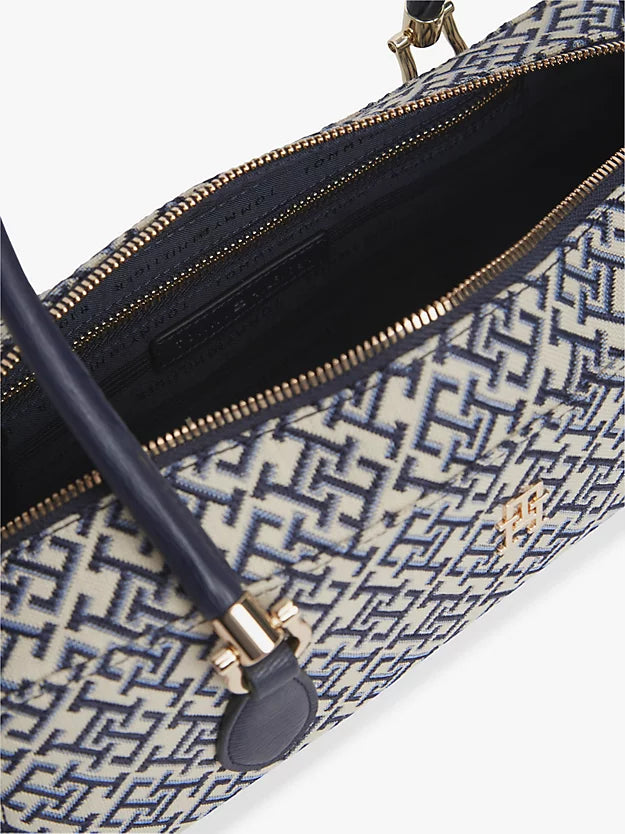 Textile Jacquard Rectangular Shoulder Bag