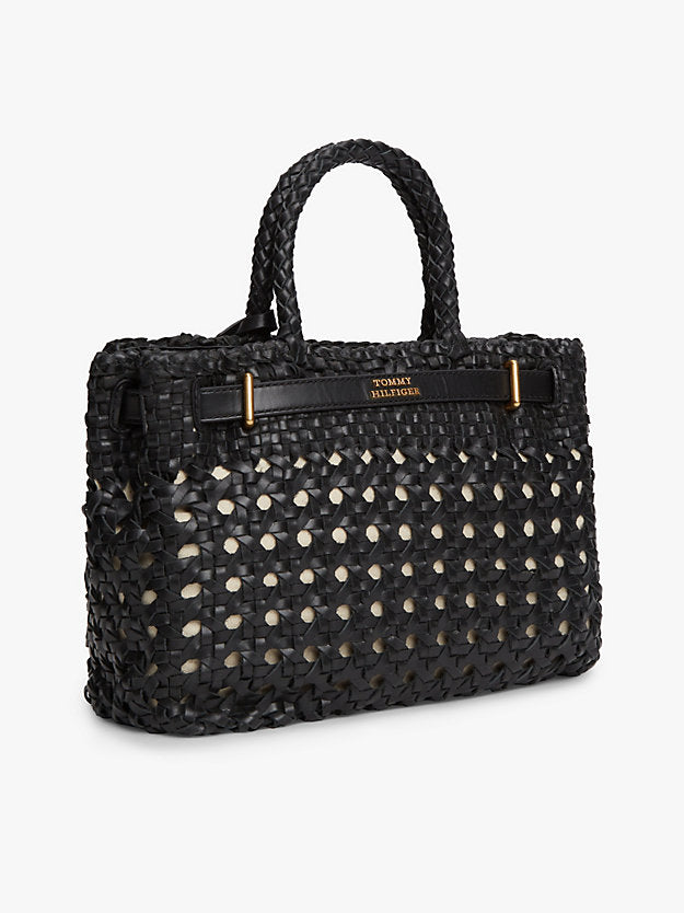 The American Icon Braided Leather Tote Bag