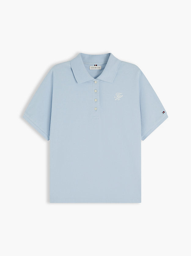 Regular Fit Logo Embroidery Polo Shirt