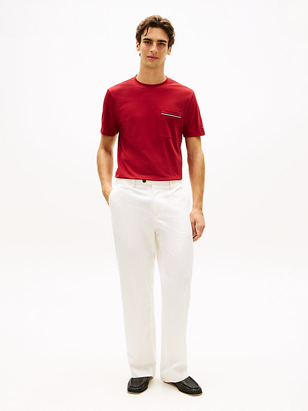 Global Stripe Pocket Pique Jersey T-Shirt