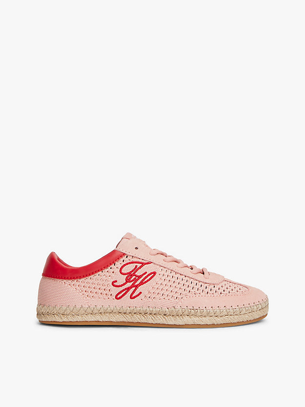 Logo Rope Midsole Knit Trainers