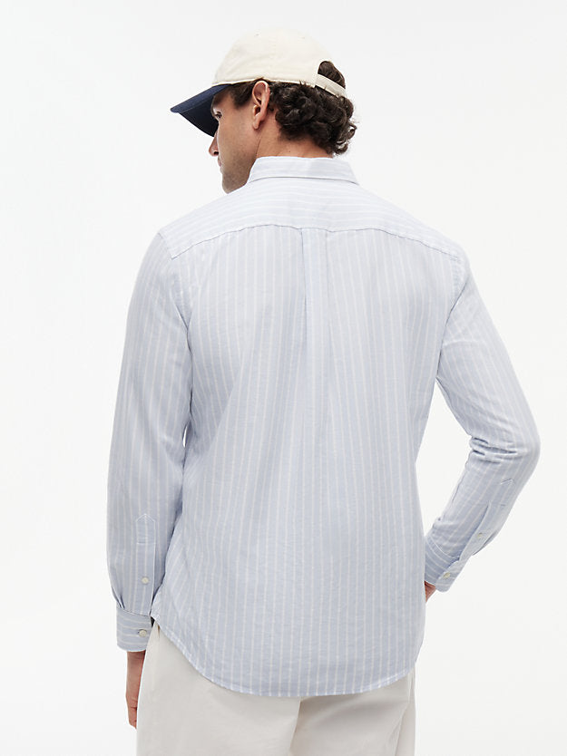 Regular Fit Wide Stripe Oxford Shirt