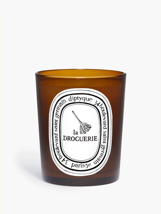 La Droguerie Odor removing candle with basil 190G