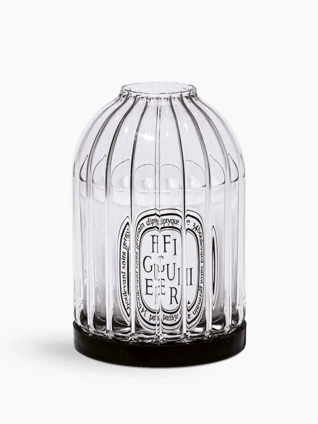 Ribbed Candle Holder For classic candles 420G