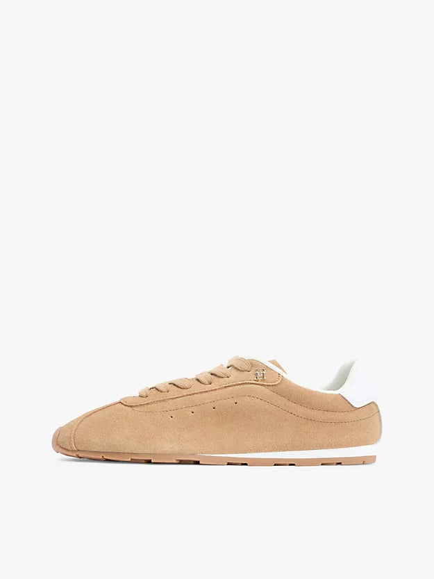 Suede Monogram Low Profile Trainers