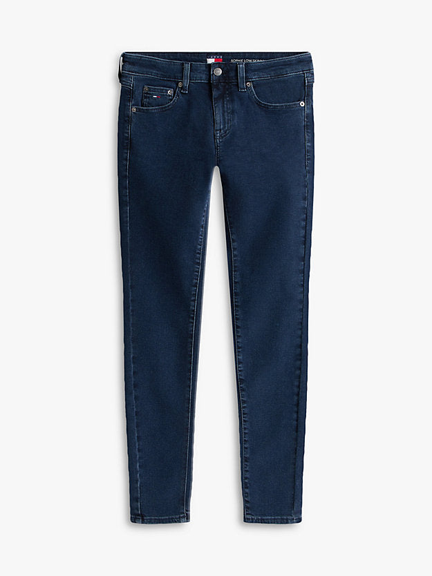 Faded Low Rise Skinny Jeans