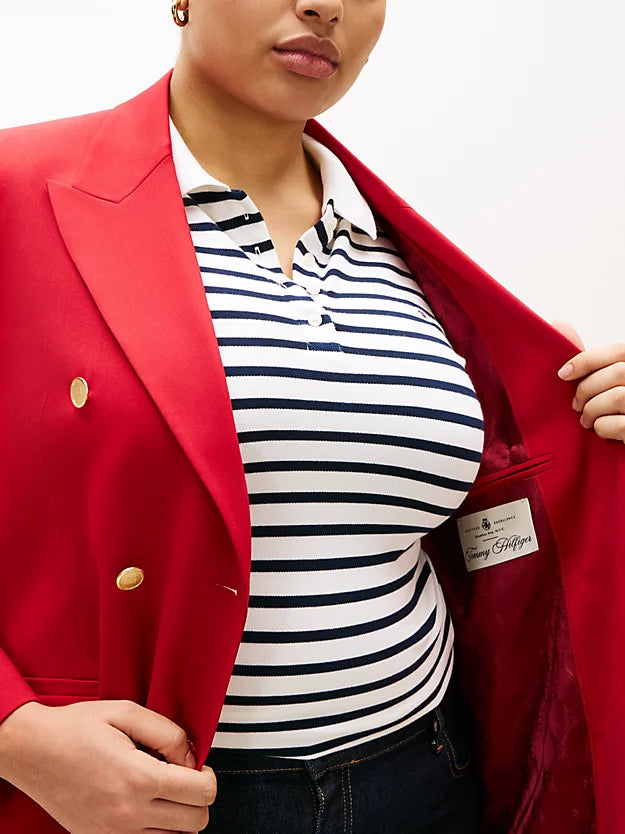 Curve Timeless Wool Blend Relaxed Blazer