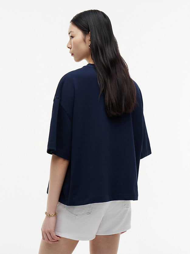 Crest Relaxed Oversized T-Shirt