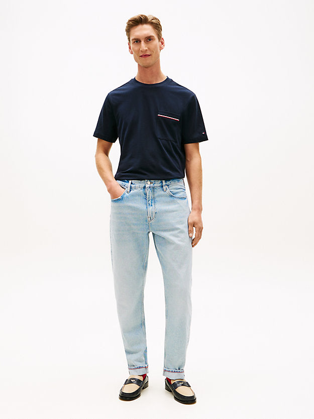 Global Stripe Pocket Pique Jersey T-Shirt