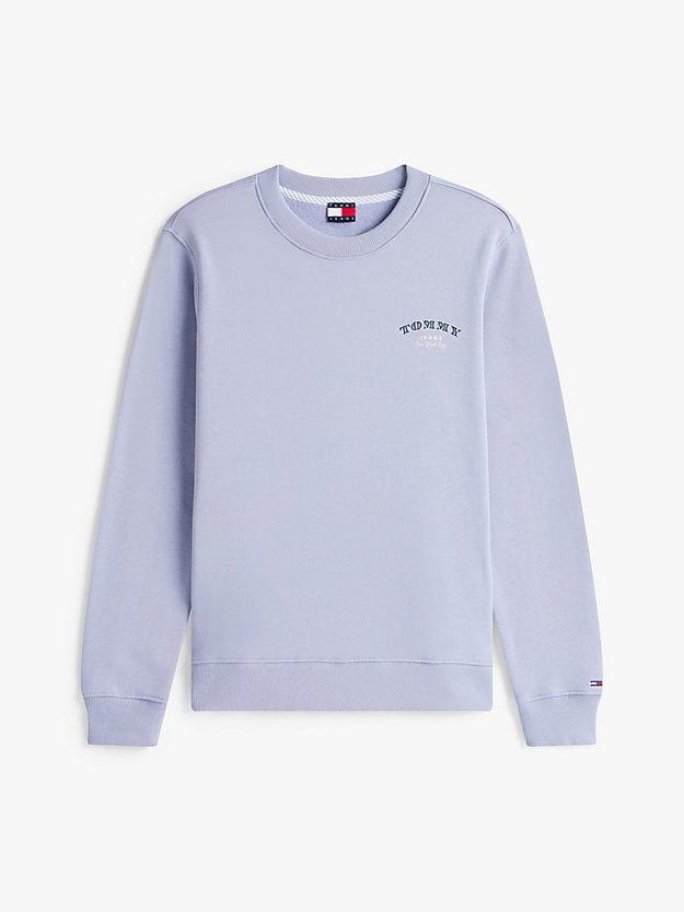 Back Logo Crew Neck Sweatshirt