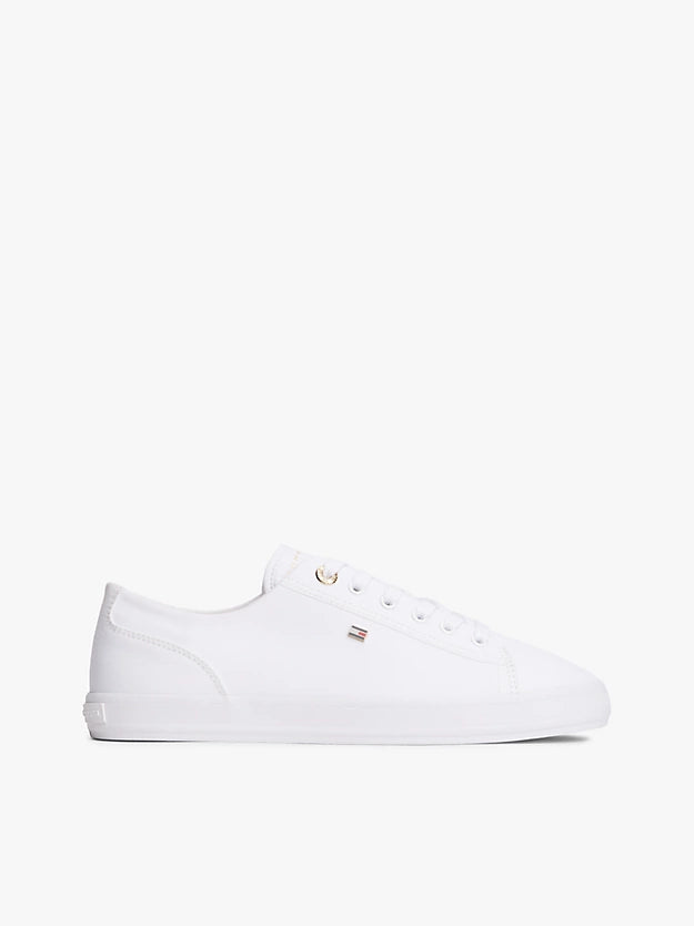 Enamel Flag Canvas Trainers