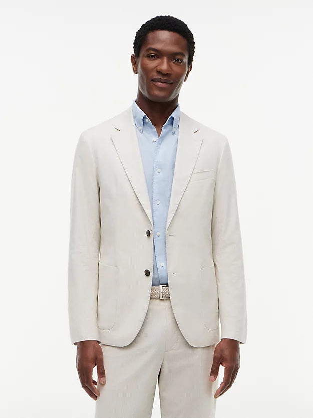 New York Label Regular Fit Dobby Blazer