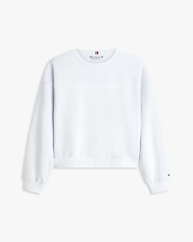 Logo Relaxed Fleece Sweatshirt