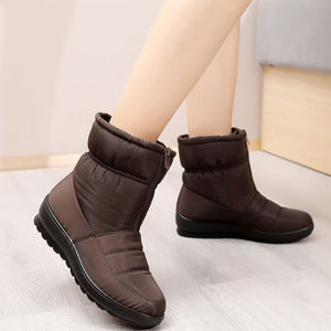 Bottes de neige montantes pour femme