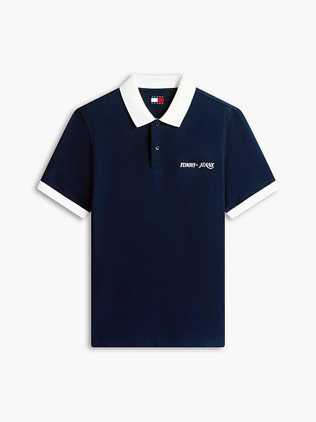 Regular Fit Embroidery Pique Polo Shirt