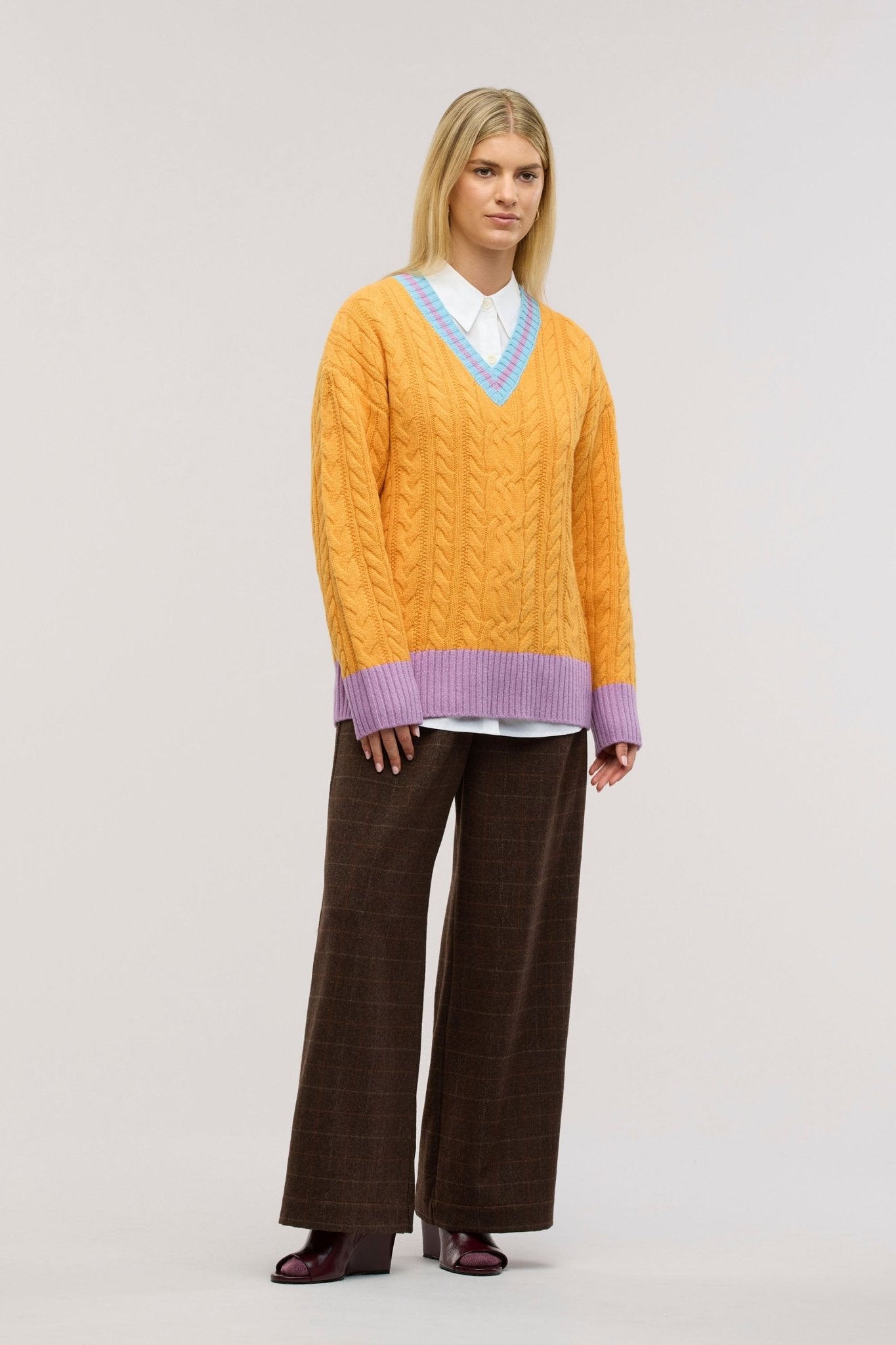 Halcyon Cable Knit Jumper
