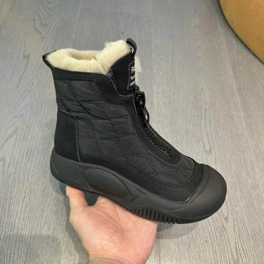 🔥Super promo 49 % de rabais – Bottes de neige chaudes rétro et imperméables