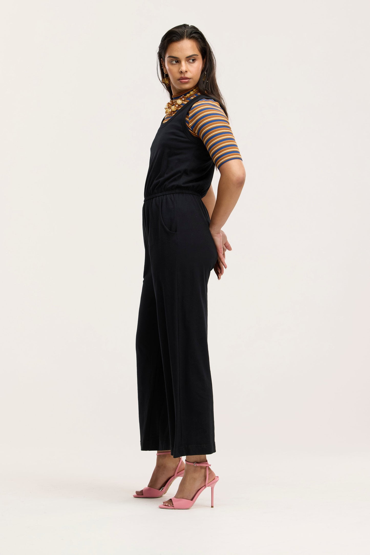 Organic Wide Leg Traveller Jumpsuit